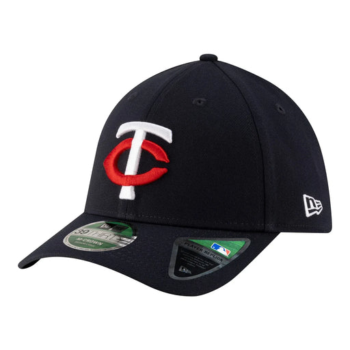 New Era Flex Fit Hat Adult Minnesota Twins New Era Home TC Logo Player Replica 39THIRTY M-Crown Flex Hat - Men's