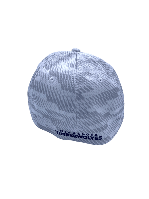 Adult Minnesota Timberwolves New Era White Team Graded 2025 Spring Collection 39THIRTY Flex Hat - Men's
