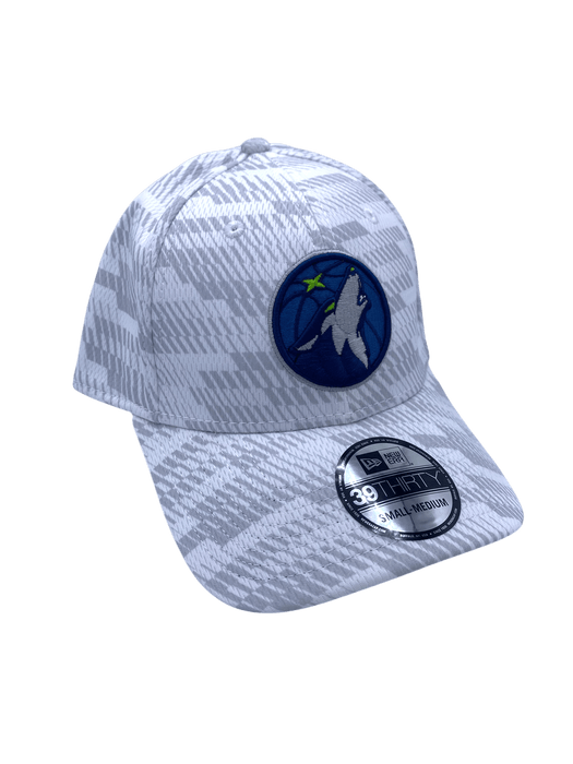 Adult Minnesota Timberwolves New Era White Team Graded 2025 Spring Collection 39THIRTY Flex Hat - Men's