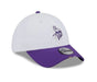 Adult Minnesota Vikings New Era 2025 White NFL Training Camp 39THIRTY Flex Fit Hat - Men's