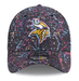 Adult Minnesota Vikings New Era Black 2025 NFL Crucial Catch 39THIRTY Flex Fit Hat - Men's