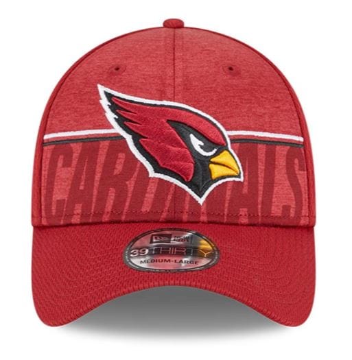 Arizona Cardinals New Era 2023 NFL Training Camp Red 39THIRTY Flex Fit Hat