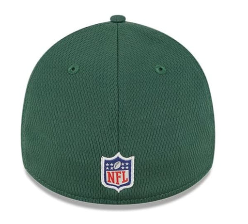 New Era Flex Hat Green Bay Packers New Era 2023 NFL Training Camp Green 39THIRTY Flex Fit Hat