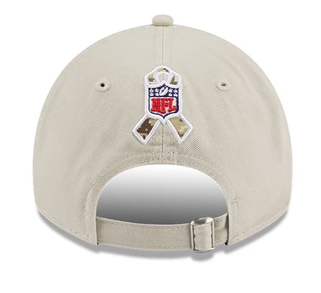 Men's New Era Stone/Blue Detroit Lions 2023 Salute to Service 59FIFTY Fitted Hat