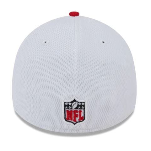 Kansas City Chiefs New Era Official White 2023 Sideline 39THIRTY Flex Hat