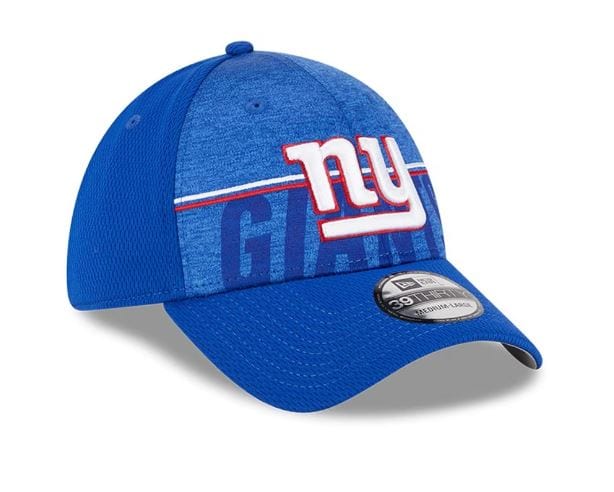 New York Giants New Era 2023 NFL Training Camp Blue 39THIRTY Flex Fit Hat