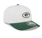 Adult Green Bay Packers New Era 2025 White NFL Training Camp 9SEVENTY Stretch-Snap Hat - Men's