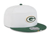 New Era Flex Hat OSFM / White Adult Green Bay Packers New Era 2025 White NFL Training Camp Split Panel 9FIFTY Snapback Hat - Men's