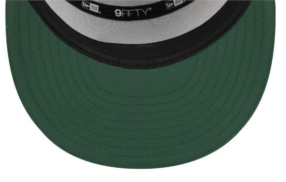New Era Flex Hat OSFM / White Adult Green Bay Packers New Era 2025 White NFL Training Camp Split Panel 9FIFTY Snapback Hat - Men's