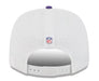Adult Minnesota Vikings New Era 2025 White NFL Training Camp 9SEVENTY Stretch-Snap Hat - Men's