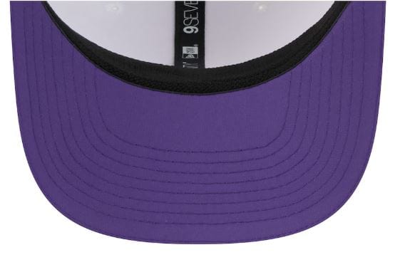 Adult Minnesota Vikings New Era 2025 White NFL Training Camp 9SEVENTY Stretch-Snap Hat - Men's