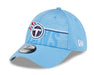 Tennessee Titans New Era 2023 NFL Training Camp Light Blue 39THIRTY Flex Fit Hat
