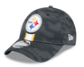 New Era Hats OSFM / Black Youth Pittsburgh Steelers New Era Black 2024 NFL Sideline 9FORTY Stretch-Snap Hat