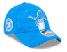 New Era Hats OSFM / Blue Youth Detroit Lions New Era Blue 2024 NFL Sideline 9FORTY Stretch-Snap Hat