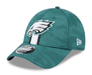 New Era Hats OSFM / Green Youth Philadelphia Eagles New Era Green 2024 NFL Sideline 9FORTY Stretch-Snap Hat