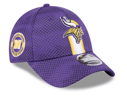 New Era Hats OSFM / Purple Youth Minnesota Vikings New Era Purple 2024 NFL Sideline 9FORTY Stretch-Snap Hat