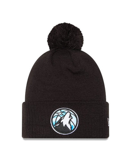 New Era Knit Hat OSFM / Black Adult Minnesota Timberwolves New Era Black 2024 Alternate City Edition Cuffed Knit Hat - Men's