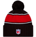 New Era Knit Hat OSFM / Black Atlanta Falcons New Era 2024 Black Sideline Cuffed Knit Hat With Pom