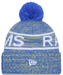 New Era Knit Hat OSFM / Blue Adult Los Angeles Rams New Era 2025 Blue Sideline Cuffed Knit Hat With Pom - Men's