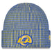 New Era Knit Hat OSFM / Blue Adult Los Angeles Rams New Era 2026 Blue Sideline Cuffed Knit-Unisex