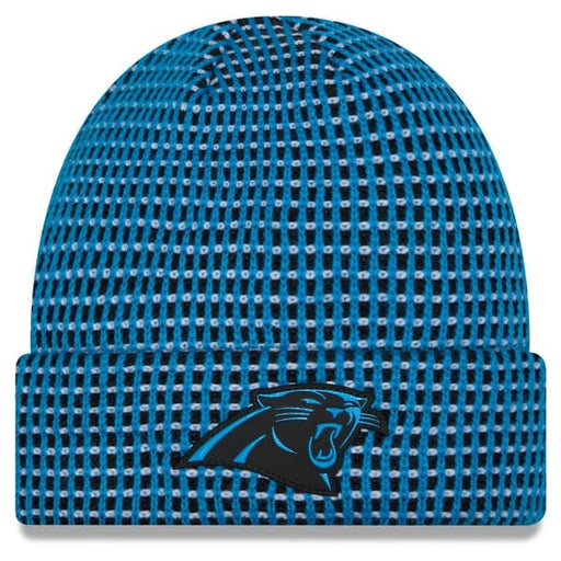 New Era Knit Hat OSFM / Blue Adult NFL Carolina Panthers New Era 2026 Blue Sideline Cuffed Knit-Unisex