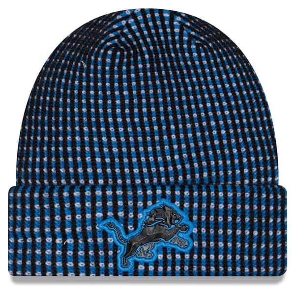 New Era Knit Hat OSFM / Blue Adult NFL Detroit Lions New Era 2026 Blue Sideline Cuffed Knit-Unisex
