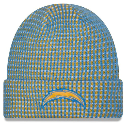 New Era Knit Hat OSFM / Blue Adult NFL Los Angeles Chargers New Era 2026 Powder Blue Sideline Cuffed Knit - Unisex