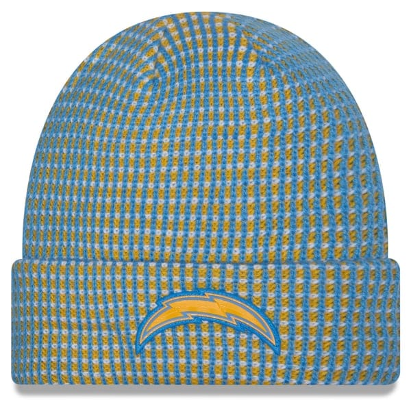 New Era Knit Hat OSFM / Blue Adult NFL Los Angeles Chargers New Era 2026 Powder Blue Sideline Cuffed Knit - Unisex