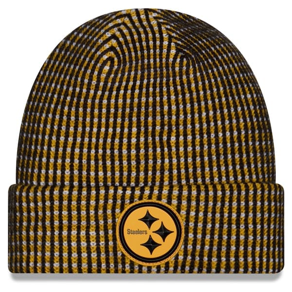 New Era Knit Hat OSFM / Gold Adult NFL Pittsburgh Steelers New Era 2026 Sideline Cuffed Knit-Unisex