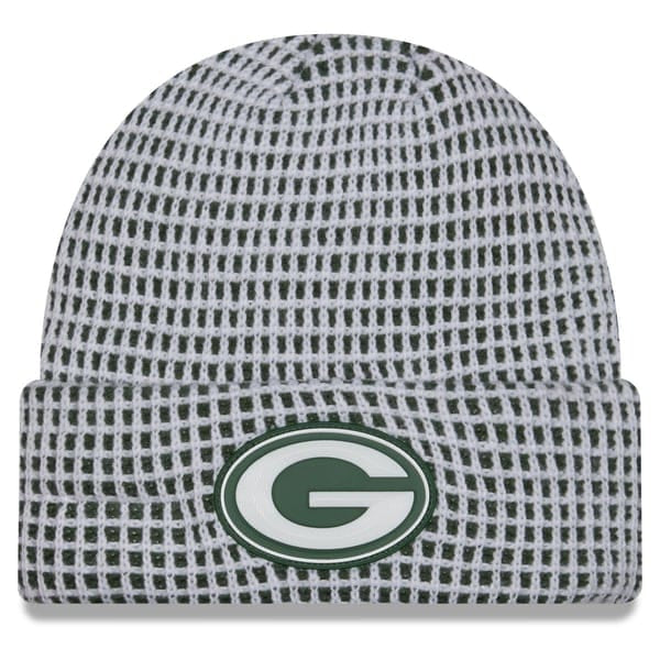 New Era Knit Hat OSFM / Green Adult NFL Green Bay Packers New Era 2026 White Sideline Alt Cuffed Knit-Unisex