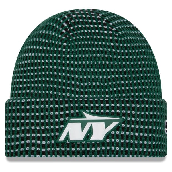 New Era Knit Hat OSFM / Green Adult NFL New York Jets New Era 2026 Green Sideline Cuffed Knit-Unisex