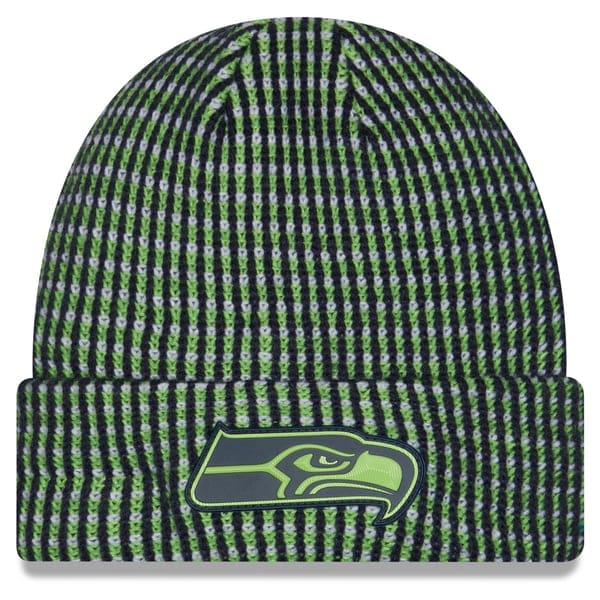 New Era Knit Hat OSFM / Green Adult Seattle Seahawks New Era Sideline 2026 NFL Cuffed Knit Hat - Unisex