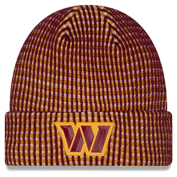 New Era Knit Hat OSFM / Maroon Adult Washington Commanders New Era Sideline 2026 NFL Cuffed Knit Hat - Unisex