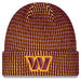 New Era Knit Hat OSFM / Maroon Adult Washington Commanders New Era Sideline 2026 NFL Cuffed Knit Hat - Unisex