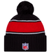 New Era Knit Hat OSFM / Navy Houston Texans New Era 2024 Navy Sideline Cuffed Knit Hat With Pom