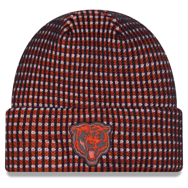 New Era Knit Hat OSFM / Orange Adult Chicago Bears New Era 2026 Sideline Cuffed Knit-Unisex