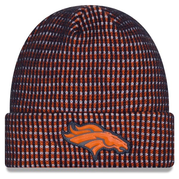 New Era Knit Hat OSFM / Orange Adult NFL Denver Broncos New Era 2026 Orange Sideline Cuffed Knit-Unisex