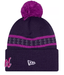New Era Knit Hat OSFM / Purple Adult Minnesota Timberwolves New Era Purple 2025-26 City Edition Cuffed Knit Hat with Pom - Men's
