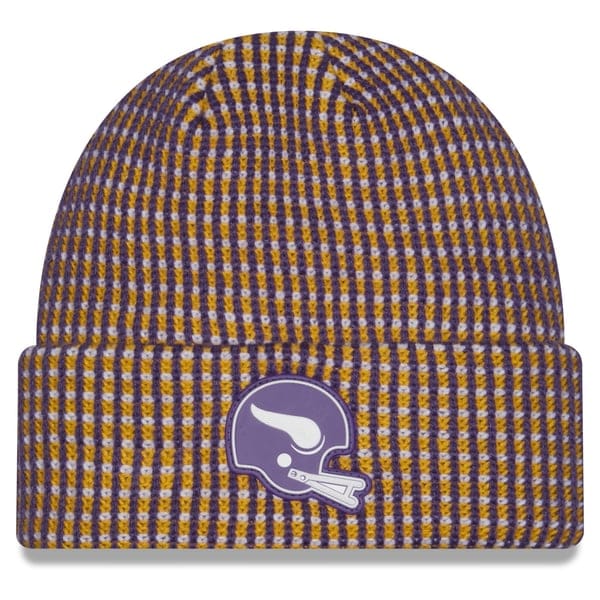 New Era Knit Hat OSFM / Purple Adult Minnesota Vikings New Era Sideline Classic Alt 2026 NFL Cuffed Knit Hat - Unisex