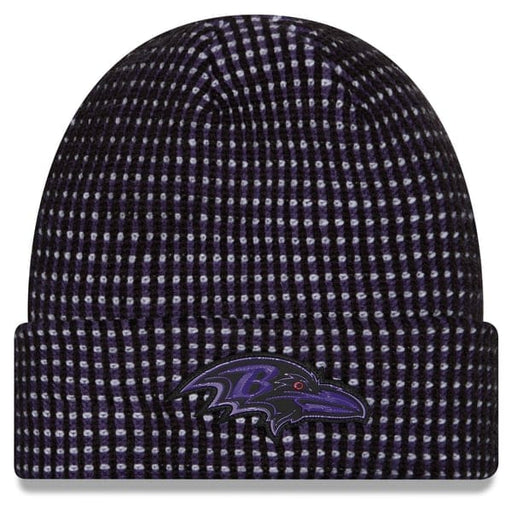 New Era Knit Hat OSFM / Purple Adult NFL Baltimore Ravens New Era 2026 Sideline Cuffed Knit-Unisex