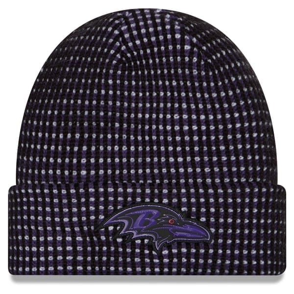 New Era Knit Hat OSFM / Purple Adult NFL Baltimore Ravens New Era 2026 Sideline Cuffed Knit-Unisex