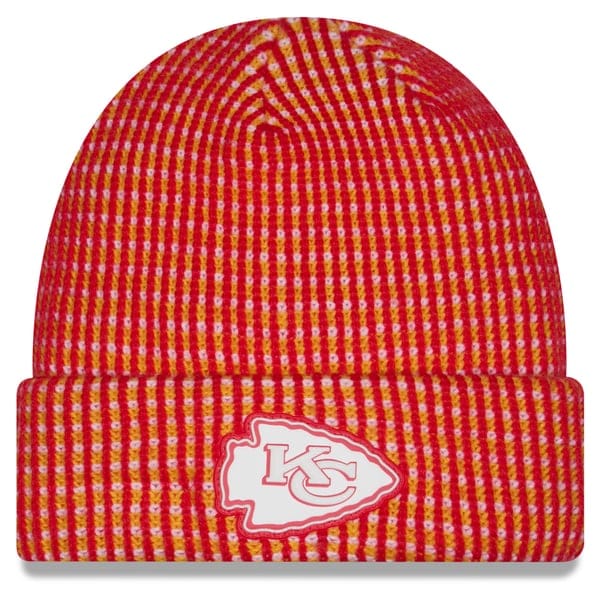 New Era Knit Hat OSFM / Red Adult Kansas City Chiefs New Era Sideline 2026 NFL Cuffed Knit Hat - Unisex