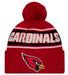 New Era Knit Hat OSFM / Red Arizona Cardinals New Era 2024 Red Sideline Cuffed Knit Hat With Pom