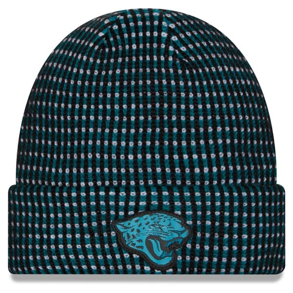 New Era Knit Hat OSFM / Teal Adult NFL Jacksonville Jaguars New Era 2026 Teal Sideline Cuffed Knit-Unisex