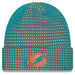 New Era Knit Hat OSFM / Teal Adult NFL Miami Dolphins New Era 2026 Teal Sideline Cuffed Knit-Unisex