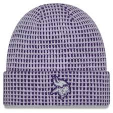 New Era Knit Hat OSFM / white Adult NFL Minnesota Vikings New Era 2026 Alt White Sideline Cuffed Knit-Unisex