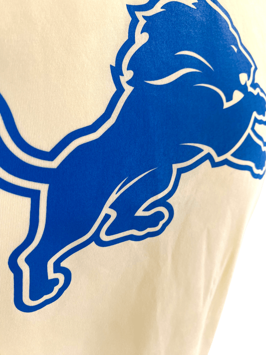 New Era Shirts Adult Detroit Lions New Era x Pro Image Cream Logo T-Shirt - Men's