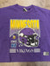 New Era Shirts Adult Minnesota Vikings New Era H3 Crop T-Shirt - Women's