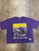 New Era Shirts Adult Minnesota Vikings New Era H3 Crop T-Shirt - Women's