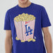 New Era Shirts Adult MLB Los Angeles Dodgers Blue Popcorn Tee